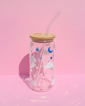 Load image into Gallery viewer, Holo Opal Cloudy Night Glass Cup