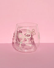 Load image into Gallery viewer, Pink Bows Glass Mug
