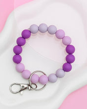 Load image into Gallery viewer, Vibrant Violet Bracelet Keychain
