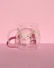 Load image into Gallery viewer, Pink Bows Glass Mug
