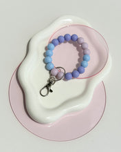 Load image into Gallery viewer, Periwinkle Bracelet Keychain
